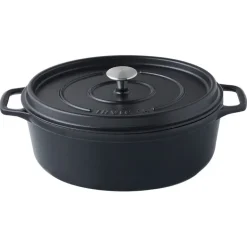 Invicta mijoteuse ovale noire 31 x 26 cm