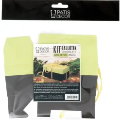 Kit ballotin chocolats anis / noir 375 g