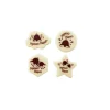Kit déco cupcake en chocolat blanc "Joyeuses Pâques" (x 96) - DDM 07/24
