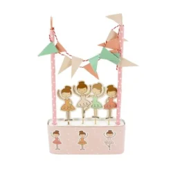 Kit décor gâteau Ballerines
