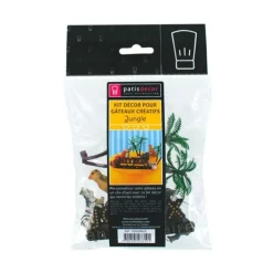 Kit Décor Gâteau Jungle