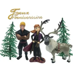 Kit décor gâteau La Reine des Neiges