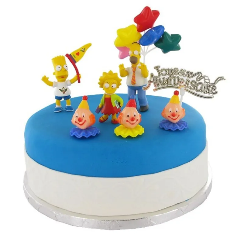 Kit Décor Gâteau The Simpsons