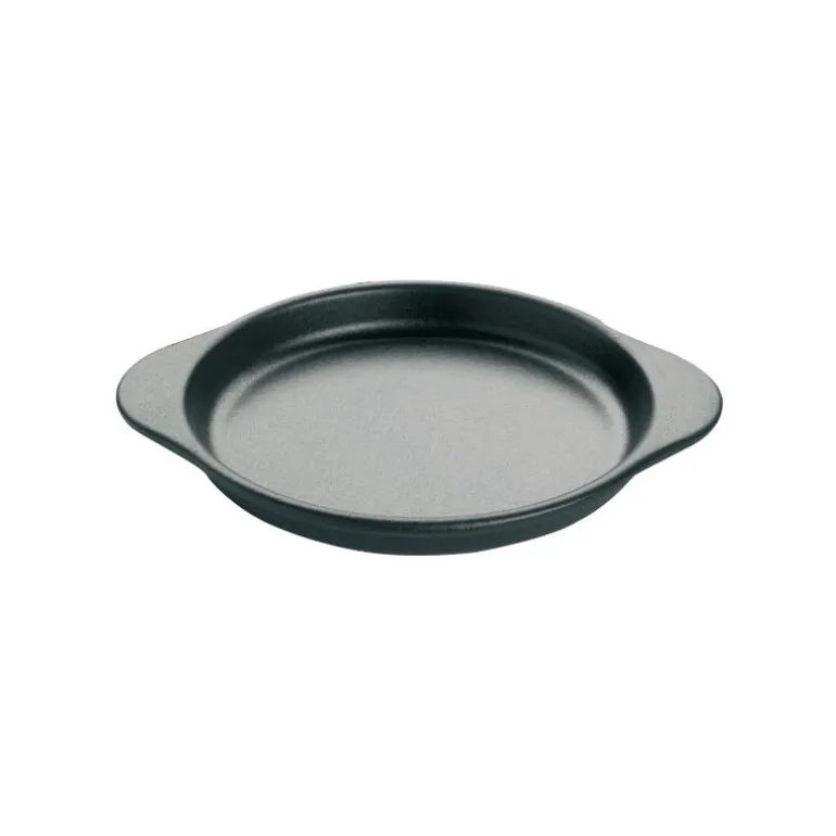Le Chasseur plat à oeufs rond noir 16 cm