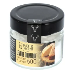 Levure chimique - poudre à lever 60 g