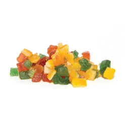 Macédoine de fruits confits en cubes 1 Kg
