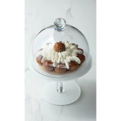 Mealplak présentoirs à gâteaux ronds blanc 11 cm