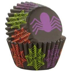Mini caissette cupcake araignée Wilton (x100)