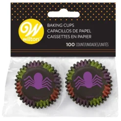 Mini caissette cupcake araignée Wilton (x100)