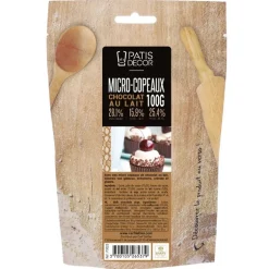 Mini-copeaux de chocolat au lait 100 g