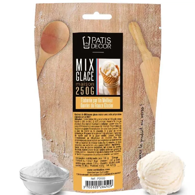 Mix glace maison 250 g