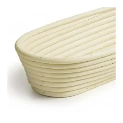 Moule à pain ovale en osier 27 x 13 cm