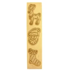 Moule à spéculoos en bois Noël