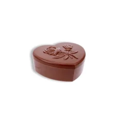 Moule bonbonnière coeur rose