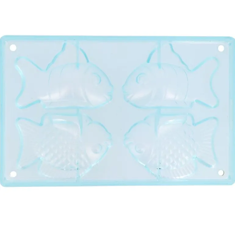 Moule chocolat 2 poissons tropicaux
