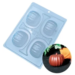 Moule chocolat en 3 parties petites citrouilles