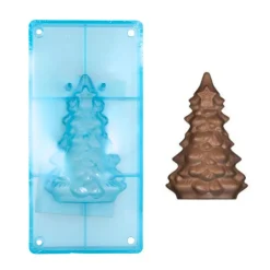 Moule chocolat sapin de Noël 15 cm Patisdécor