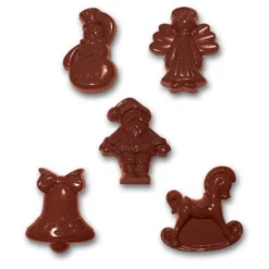 Moule chocolat sujets de Noël assortis