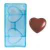 Moule coeurs lisses 10 cm