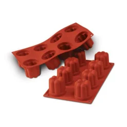 Moule silicone 8 bavarois 57x57 mm