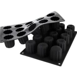 Moule silicone 15 cannelés bordelais