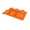 Moule silicone 6 citrouilles 3D