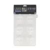 Moule silicone 6 crânes 3D