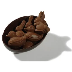 Moule silicone 5 demi oeufs 10 cm