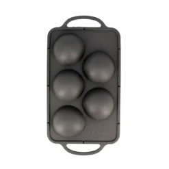 Moule silicone 5 demi-sphères Ø 8 cm