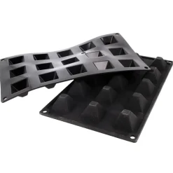 Moule silicone 15 mini pyramides
