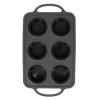 Moule silicone 6 muffins Ø 7 cm