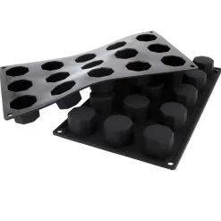 Moule silicone 15 octogones 38 mm