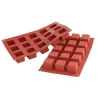 Moule silicone 15 petits cubes