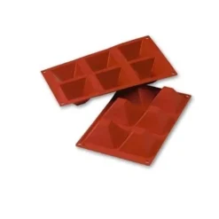Moule silicone 6 pyramides