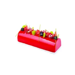 Moule silicone pour bûche système texturé