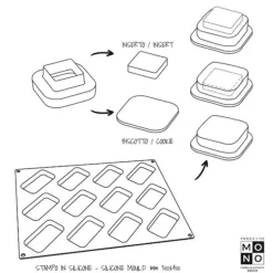 Moule silicone Rectangular Pavoni