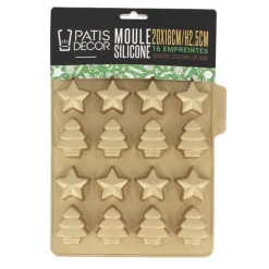 Moule sucette chocolat de Noël