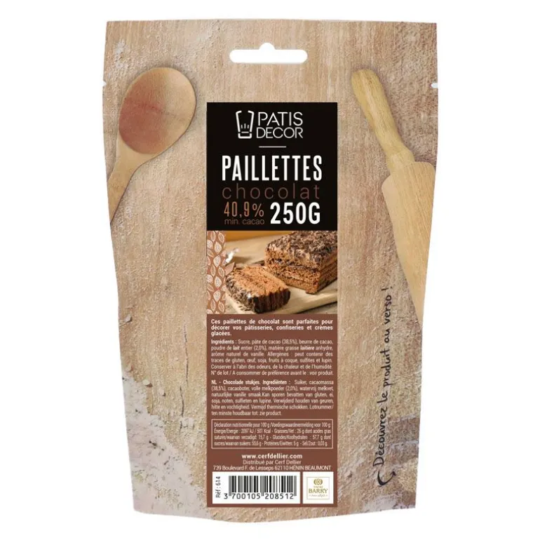 Paillettes Chocolat 250 g