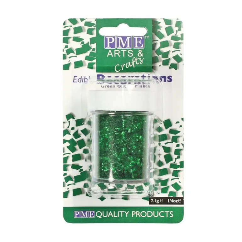 Paillettes irisées vertes PME (7 g)