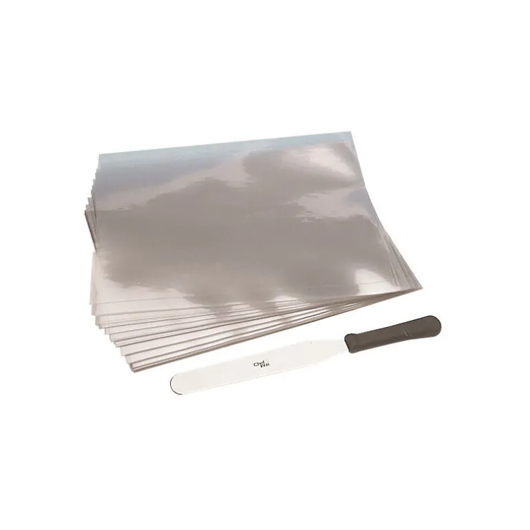 Paquet de 100 feuilles guitare pvc 400x300 150 microns