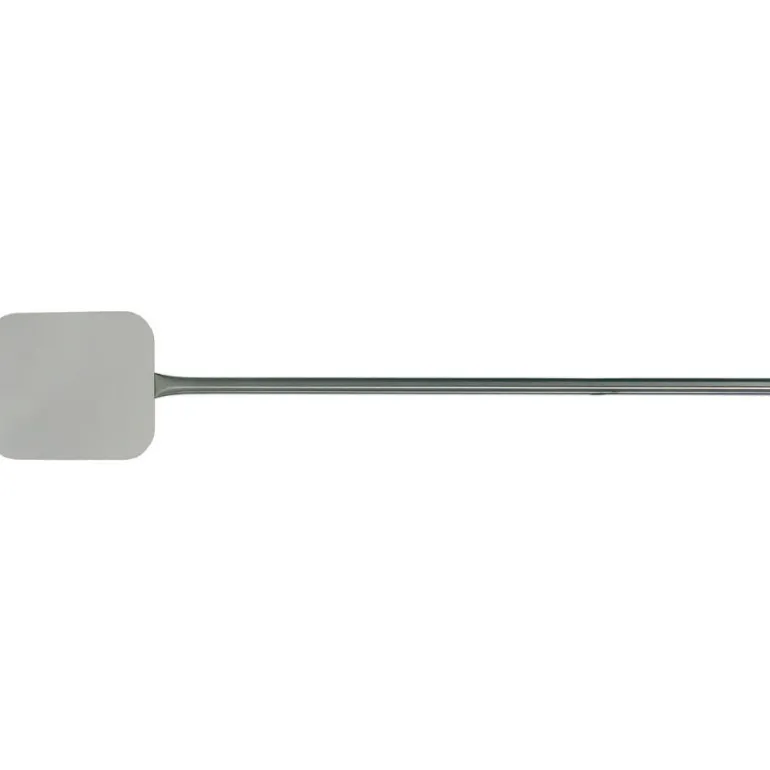 Pelle à pizza inox avec manche 92,5 cm rectangulaire 33x31 cm