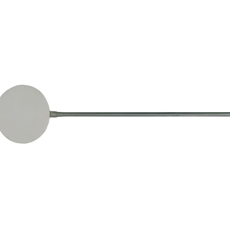 Pelle à pizza inox avec manche 92,5 cm ronde 24 cm