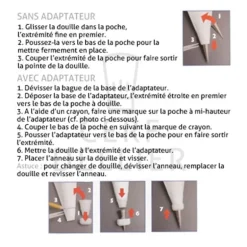 Poche à douilles jetable PME (x12)