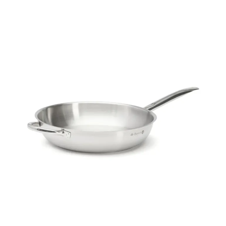 Poêle à frire ronde inox Prim'Appety 32 cm