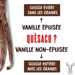 Poudre de vanille épuisée Sébalcé 150 g