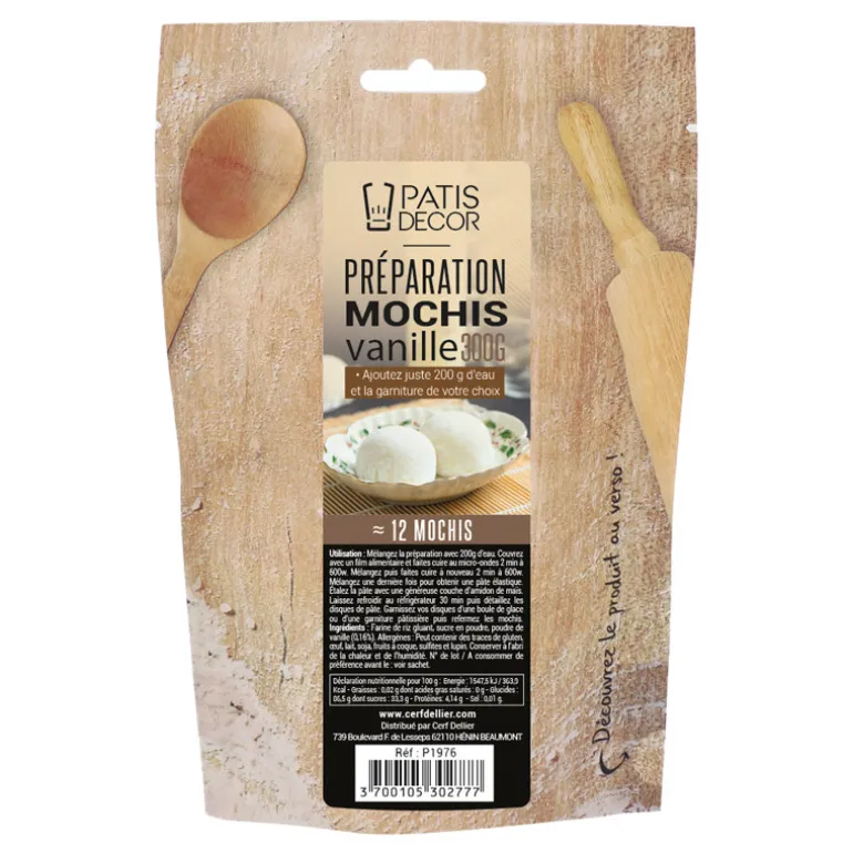 Préparation mochis vanille 300 g