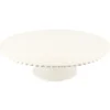 Présentoir gâteau en céramique perles 31 cm
