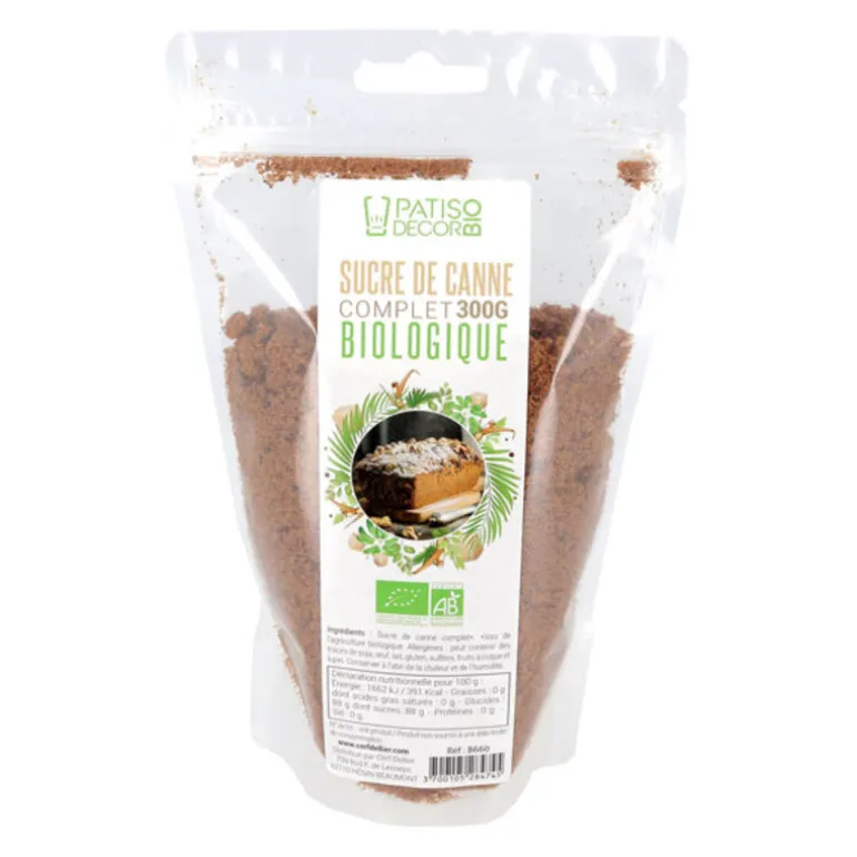 Sucre de canne complet Bio 300 g