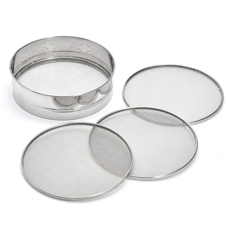 Tamis inox à mailles interchangeables Ø 21 cm