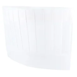 Toque en papier plissé H 23 cm (x 4)